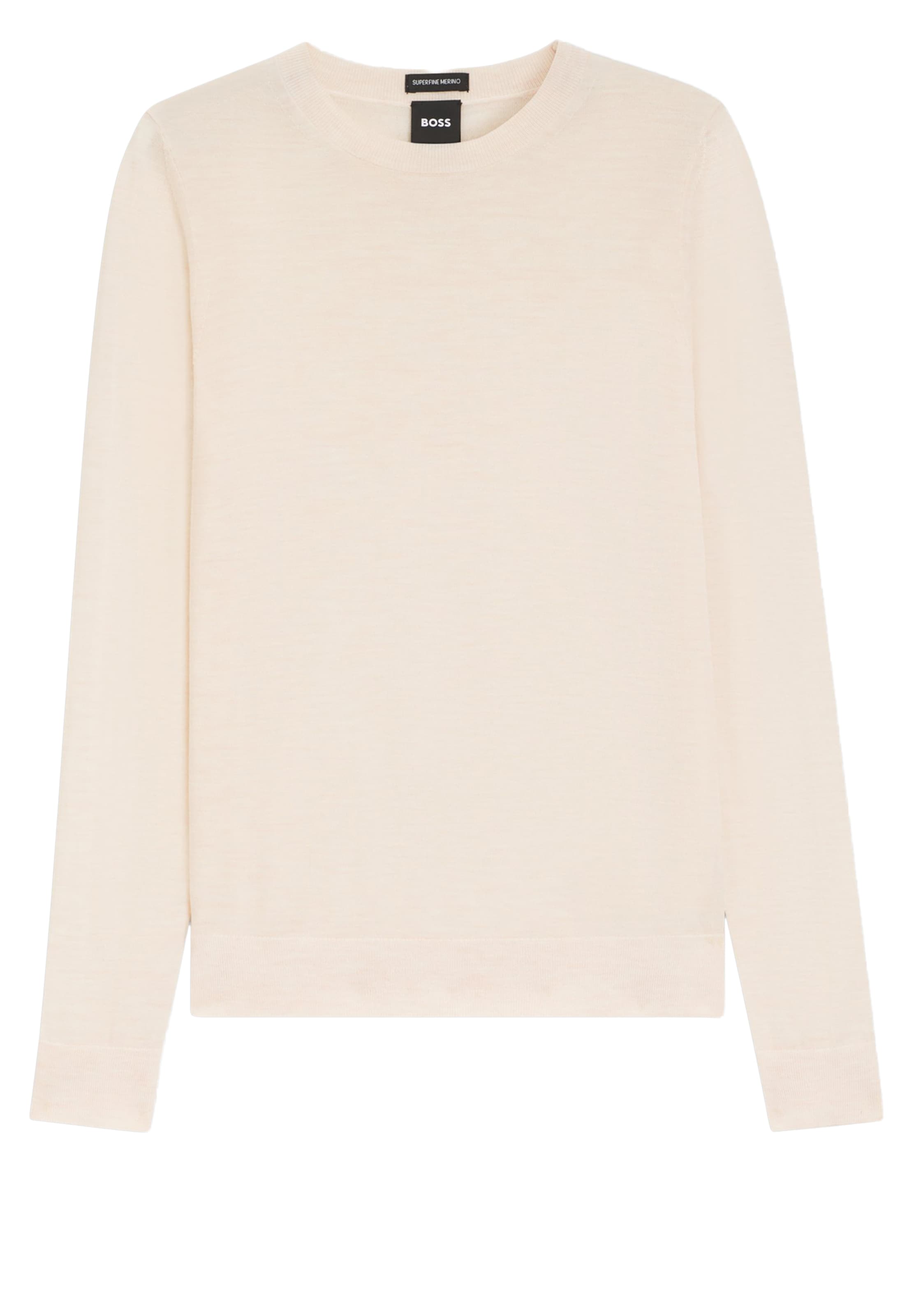 BOSS Pullover in Weiß: Vorderseite