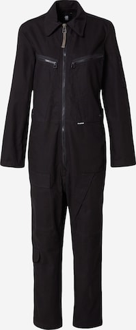 Tuta jumpsuit di G-Star RAW in nero: frontale