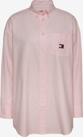 Tommy Jeans Pusero värissä vaaleanpunainen: etupuoli