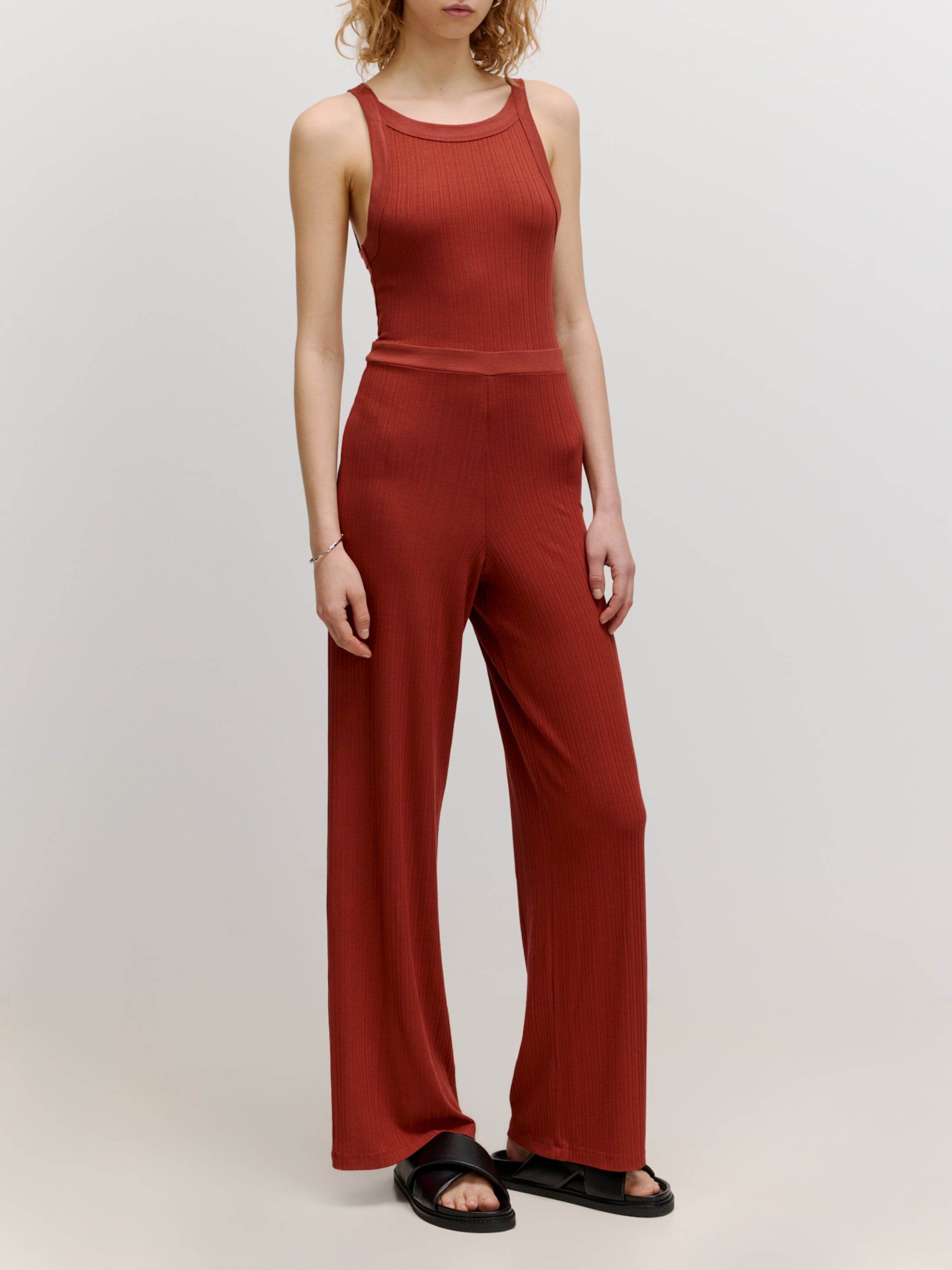 EDITED Productos Jumpsuit 'Remi' rojo