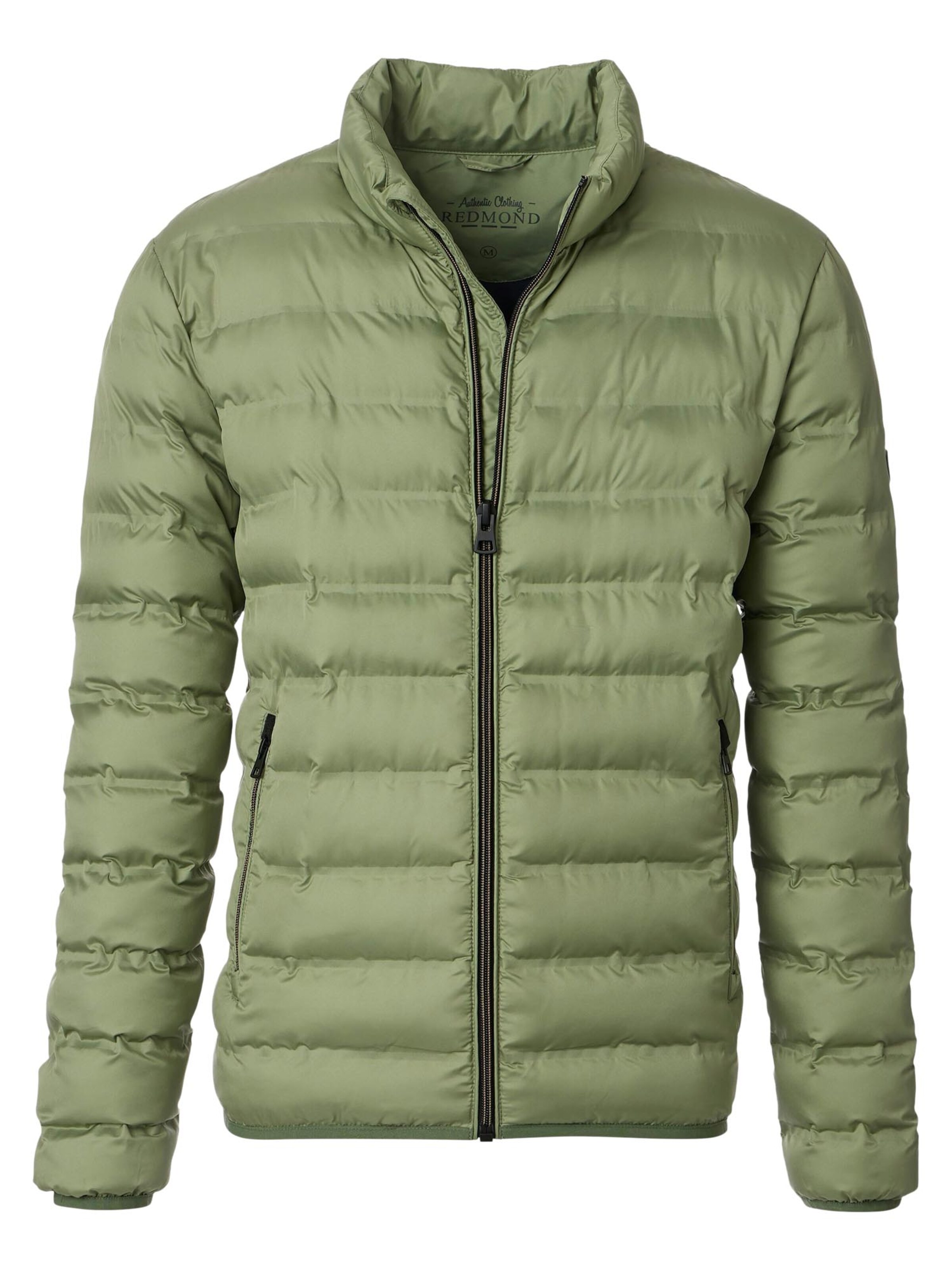 redmond Between-season jacket 'Basic' in Green: front