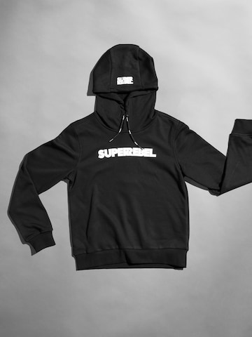SUPERREBEL® GEAR Sweatjacke 'HELEN' in Schwarz