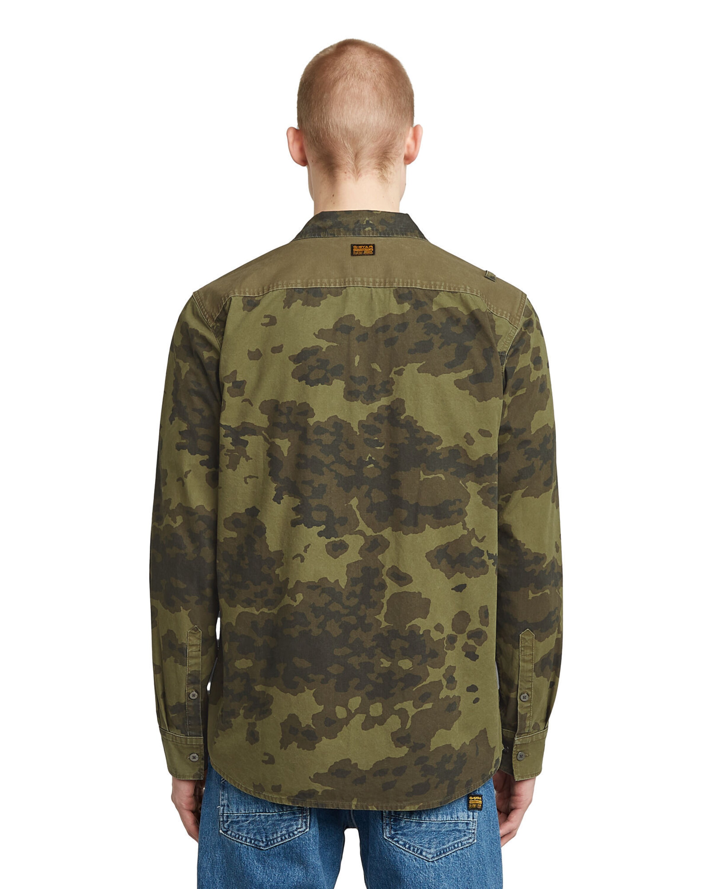 G-STAR Comfort fit Button Up Shirt in Green