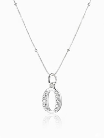 Hey Happiness - Cadena 'Letter O' en plata