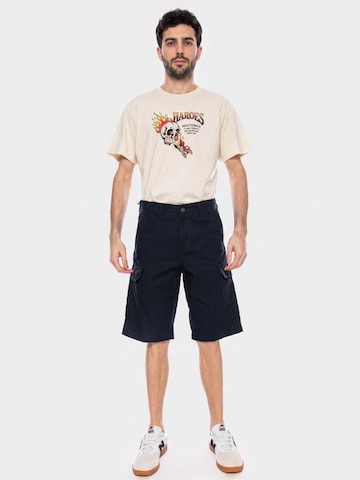 Carhartt WIP Baggy Bukser 'Regular Cargo Short Deep Night' i blå