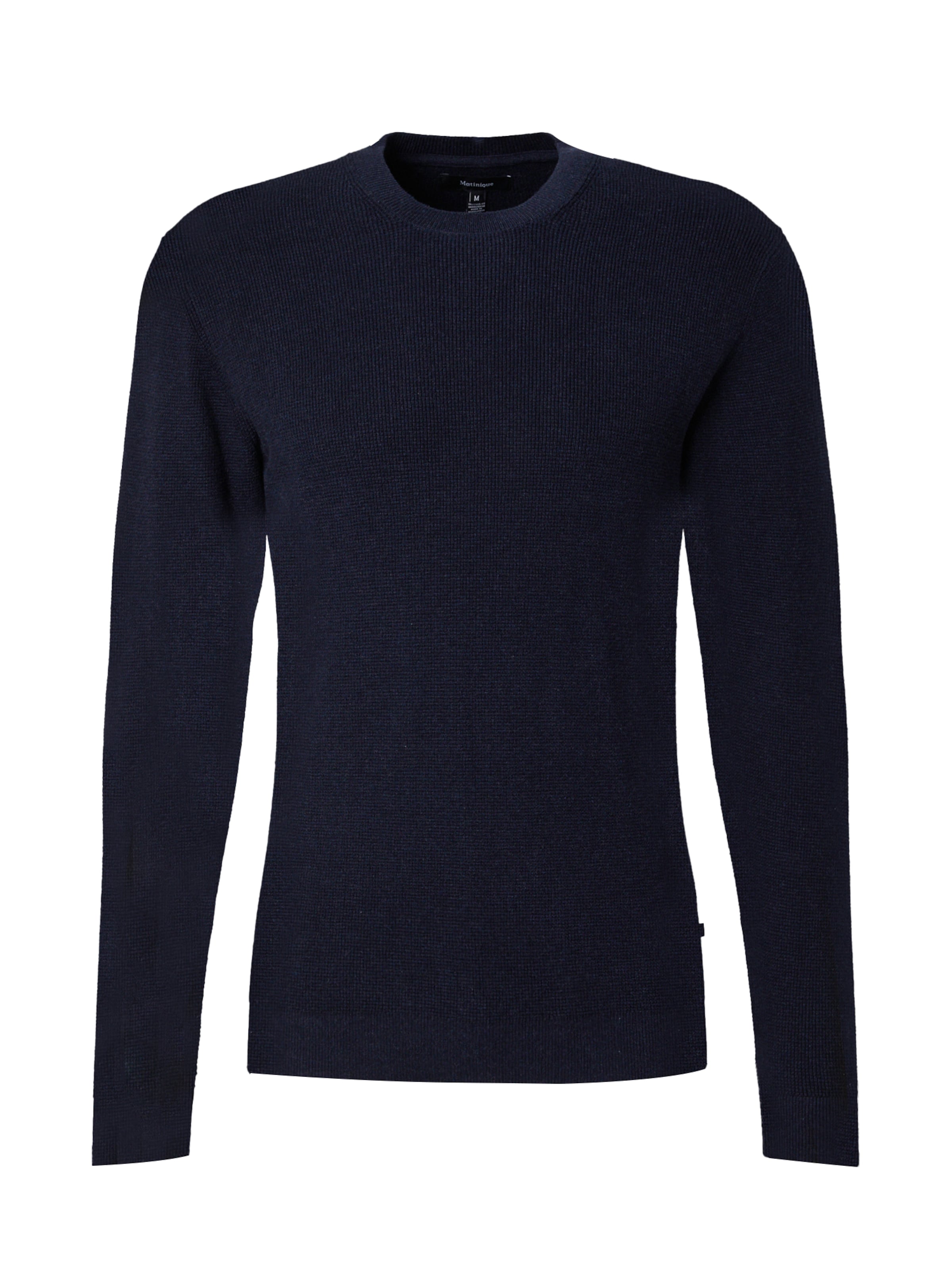 Matinique Trui &#x27;Lagoon&#x27; in Blauw: voorkant