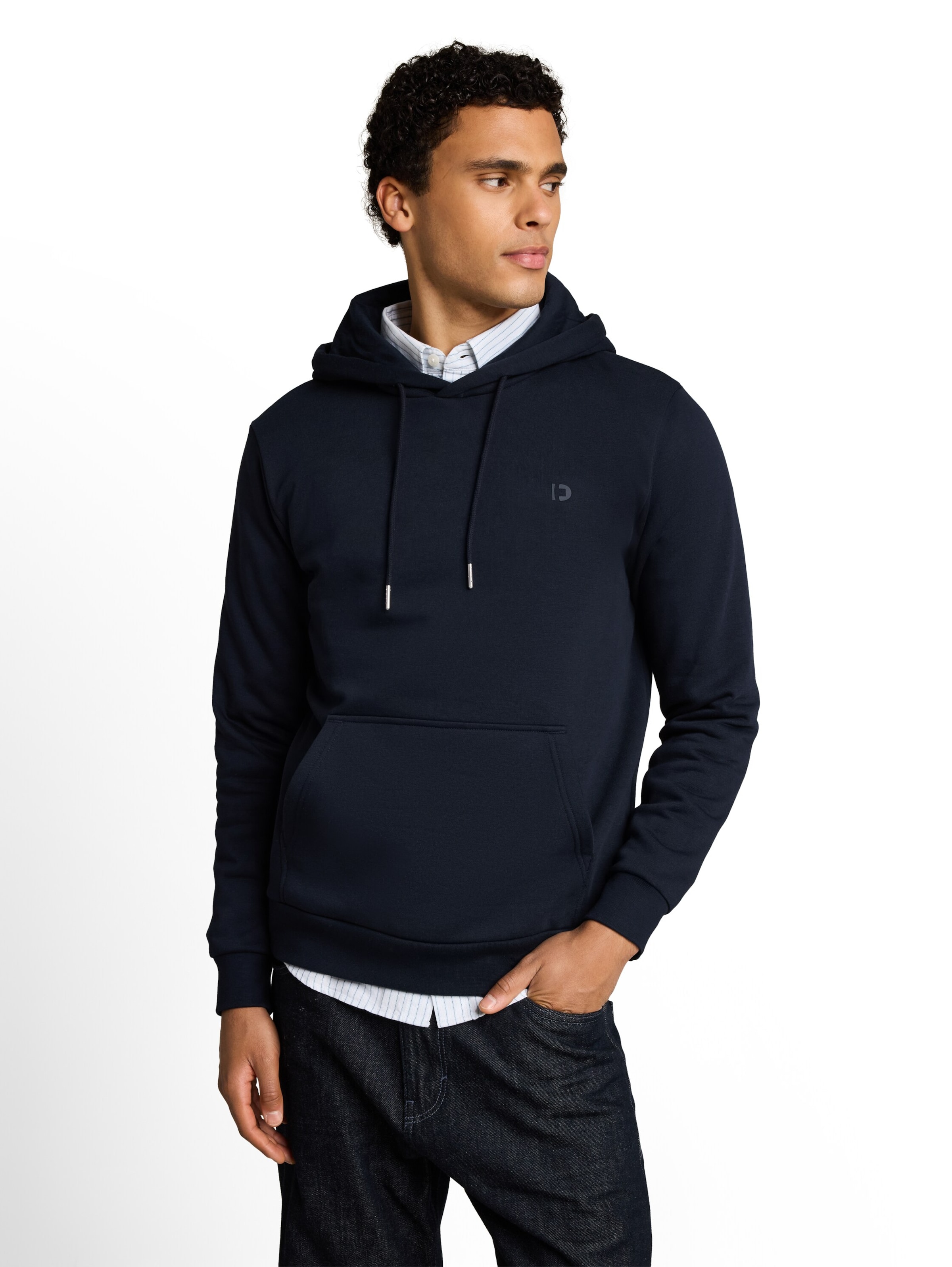TOM TAILOR DENIM Sweatshirt in Blau: Vorderseite