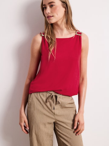 STREET ONE - Top en rojo: frente