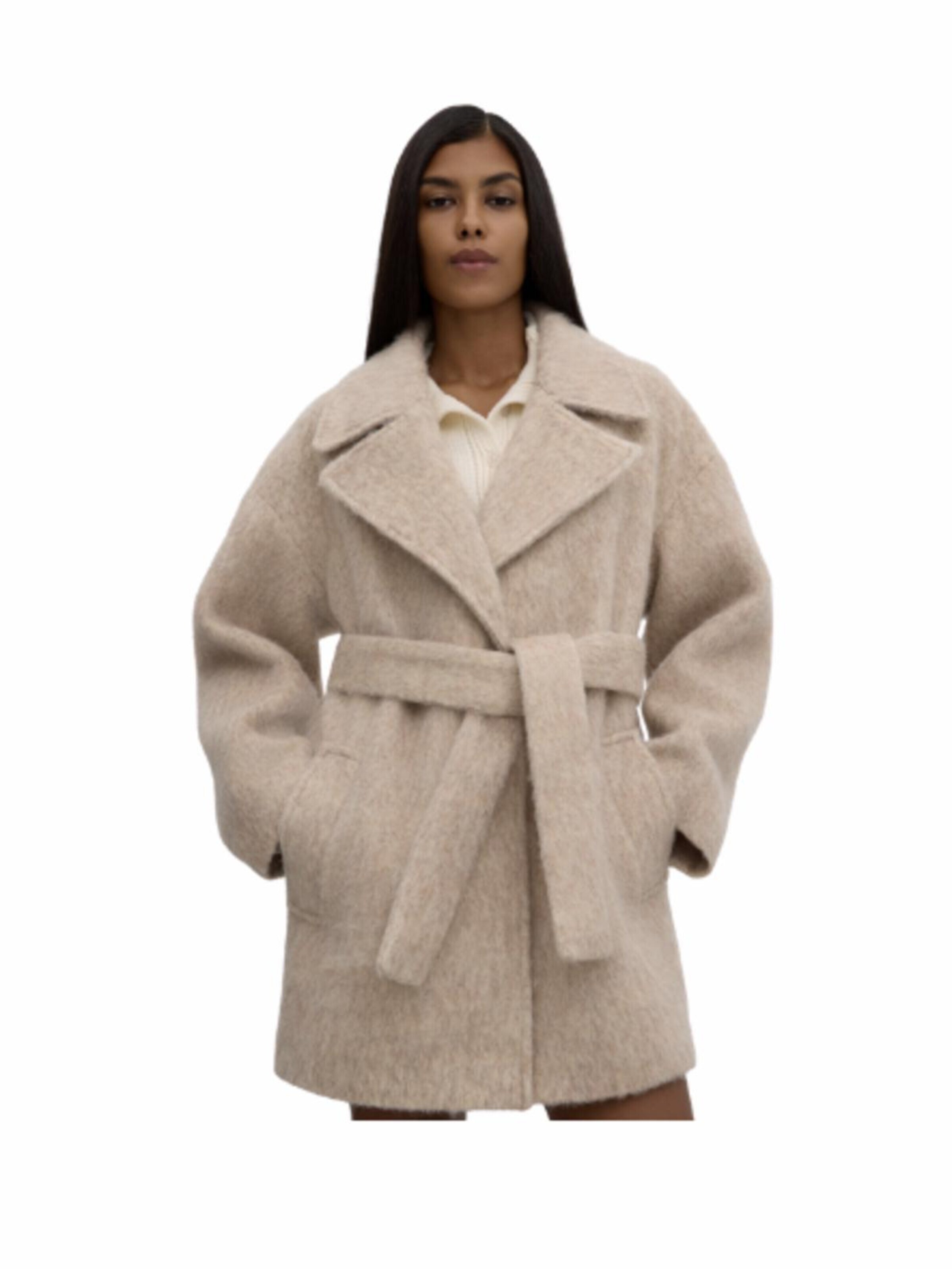 Estro Overgangsfrakke '409-32223' i beige