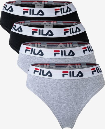 FILA Slip in Grijs: voorkant