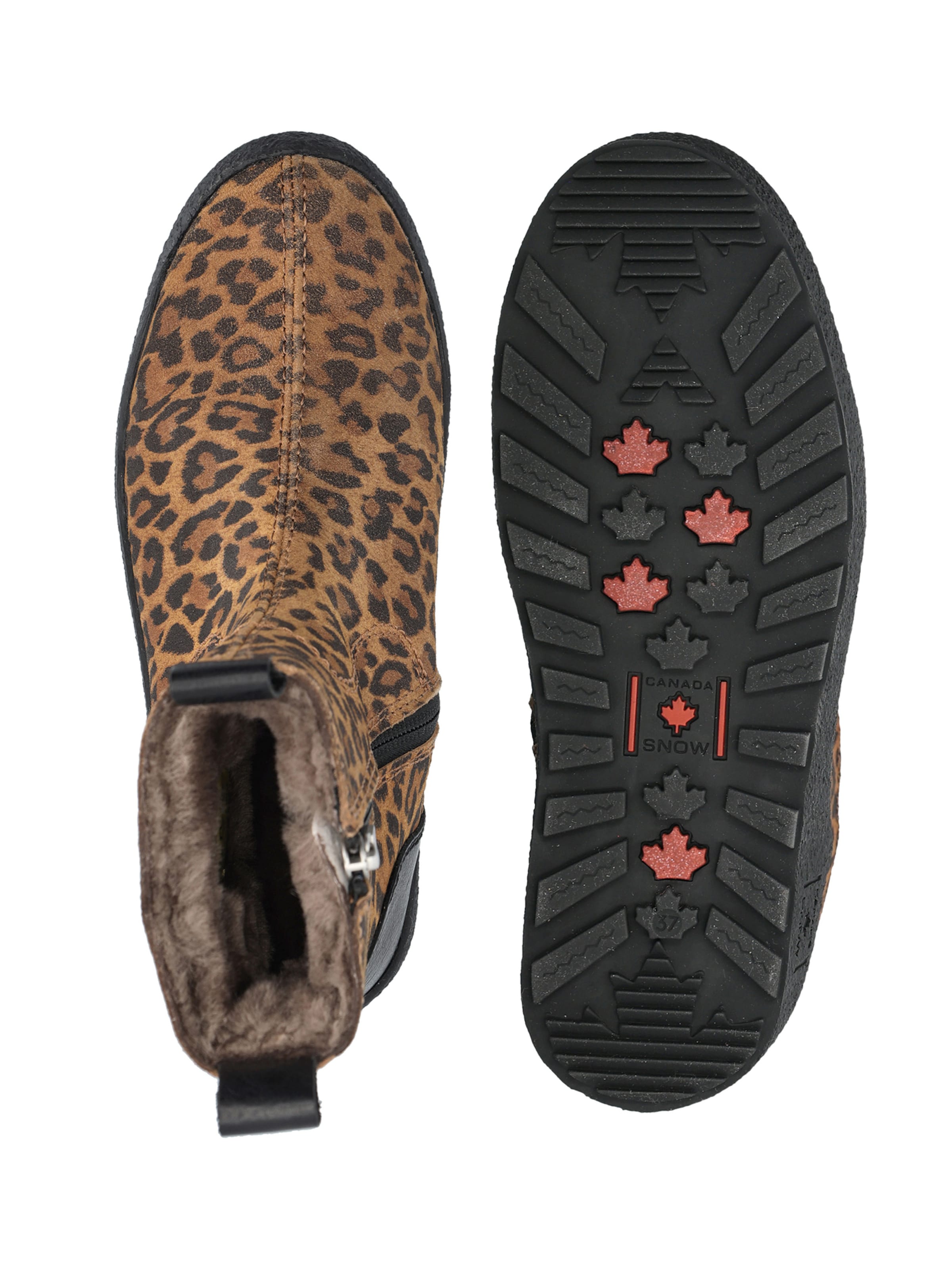 CANADA SNOW Boots 'Quebec Grip' in Beige