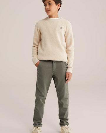 WE Fashion Свитер в Бежевый