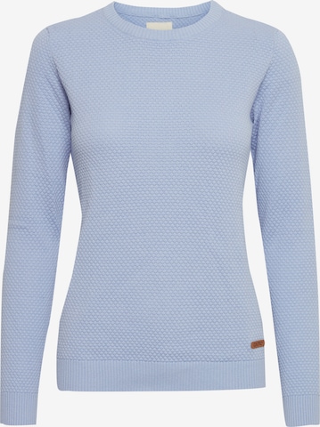 Oxmo Sweater 'Sarah' in Blue: front