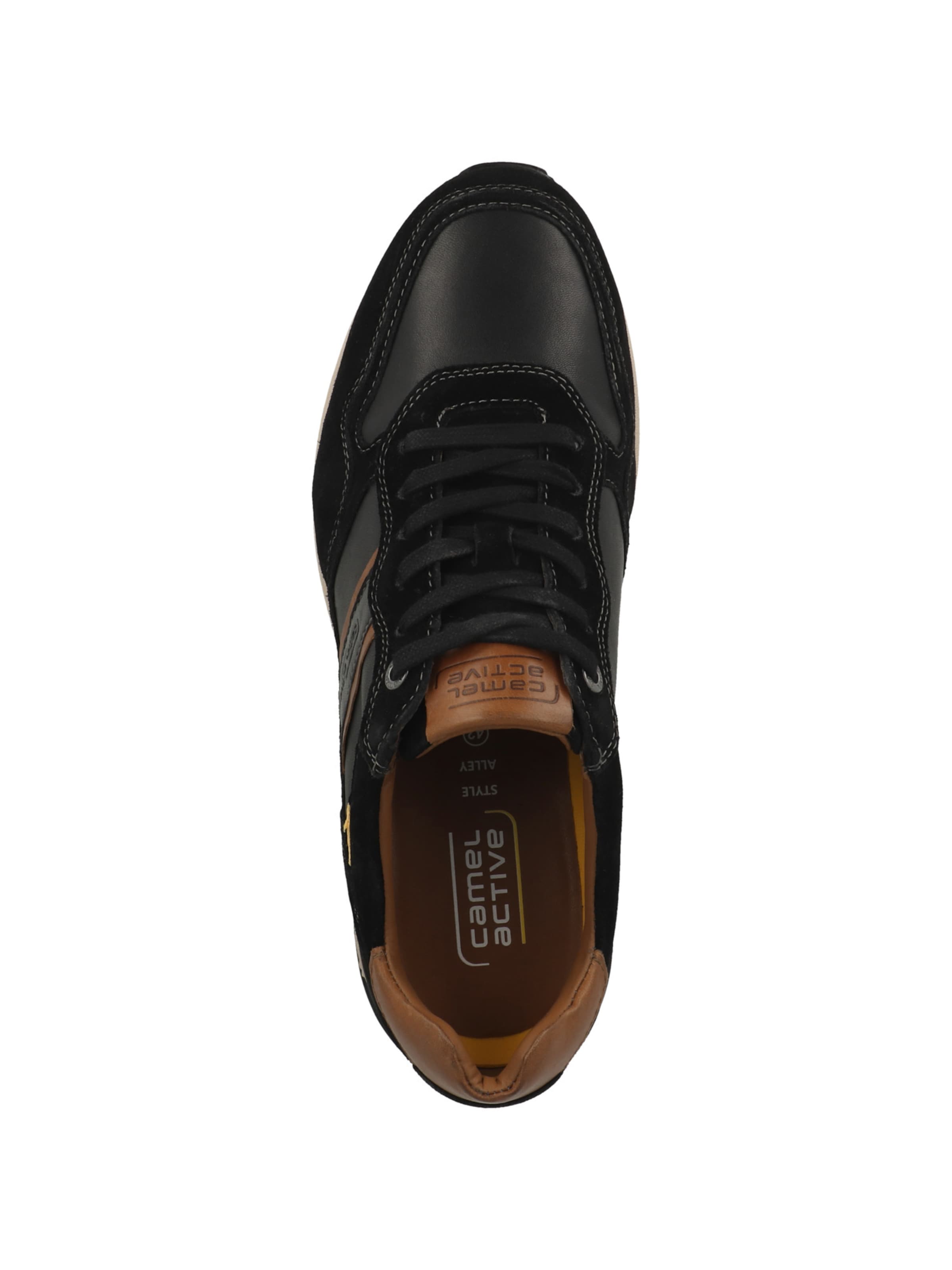 CAMEL ACTIVE Athletic lace-up shoe 'OXFORD' in Black