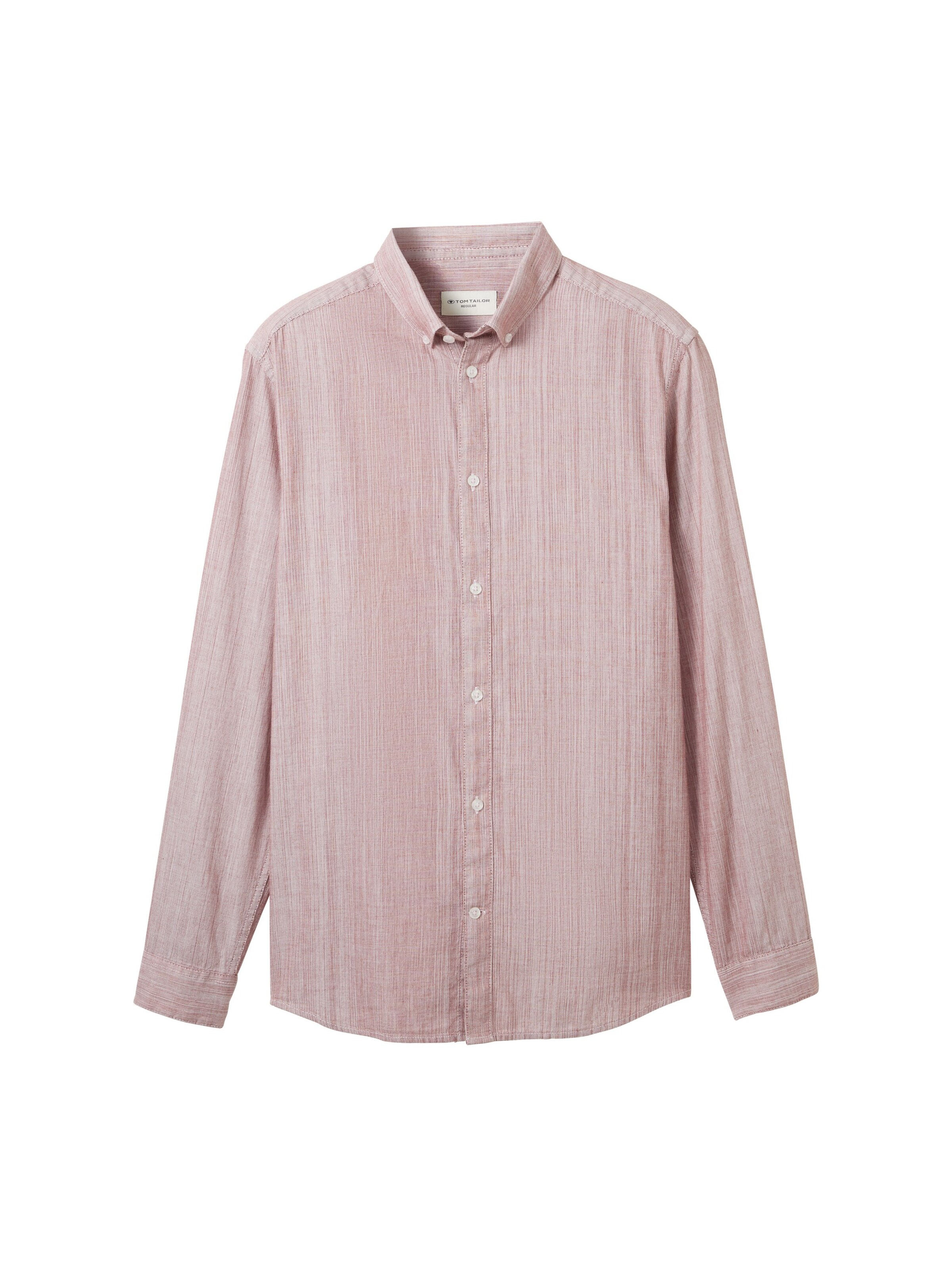 TOM TAILOR Regular Fit Hemd in Pink: Vorderseite