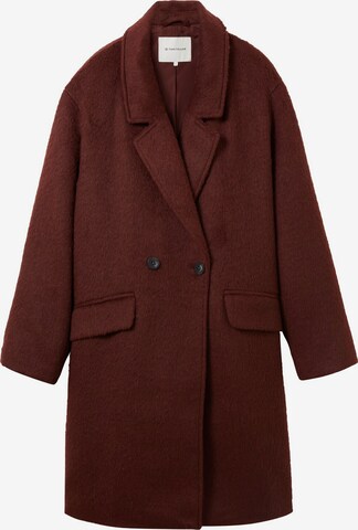 Manteau mi-saison TOM TAILOR en marron : devant