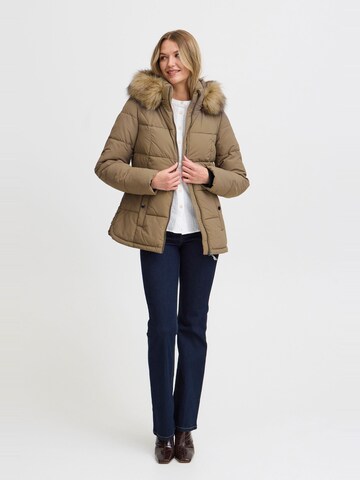 Fransa Winterjacke 'Marna JA 2 ' in Beige