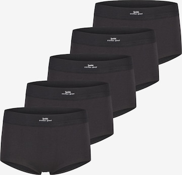 SPEIDEL Panty 'Cotton Sport' in Black: front