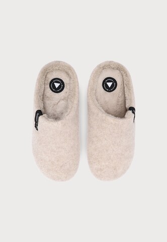 VERBENAS Hausschuh 'YORK PICOS' in Beige