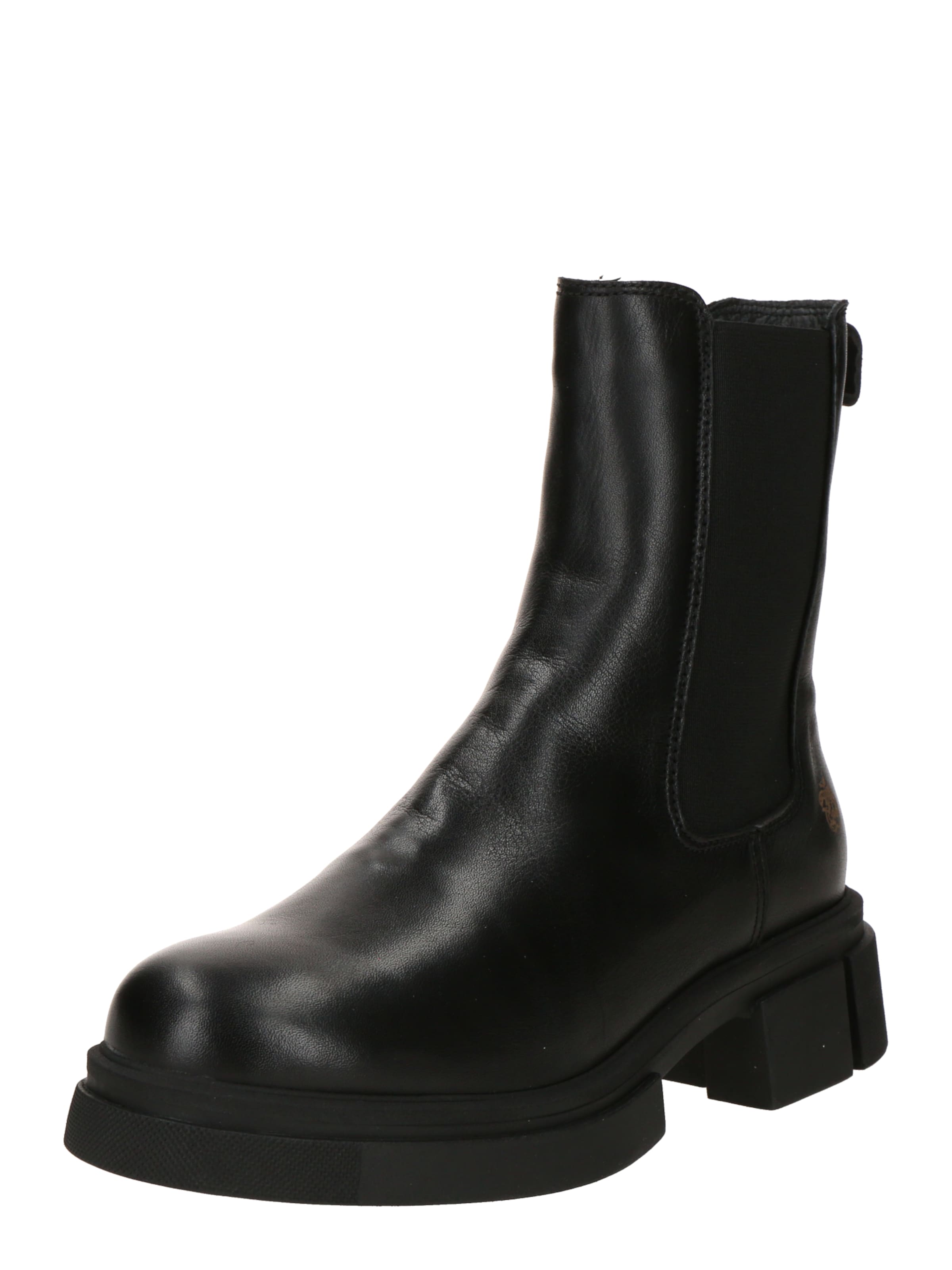 Apple of Eden Chelsea boots 'GENI' in Black: front