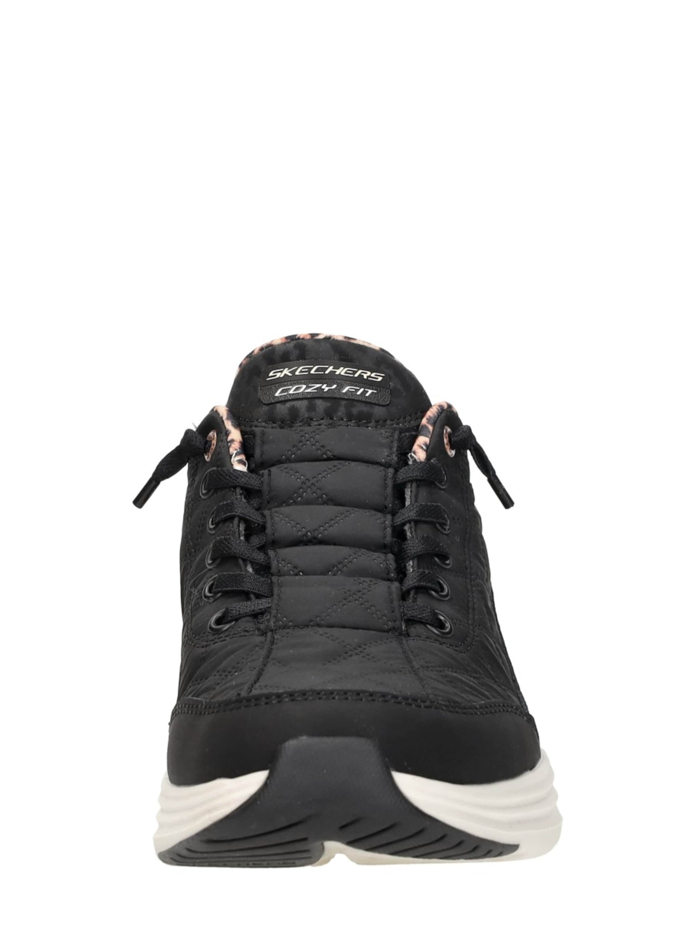 SKECHERS Platform trainers 'Slip-Ins: Contour Foam' in Black