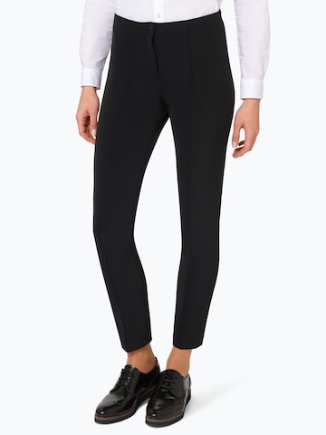 Cambio Skinny Broek in Zwart: voorkant