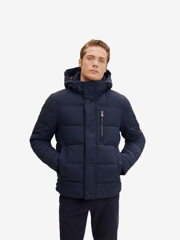 TOM TAILOR Between-Season Jacket in Blue: front