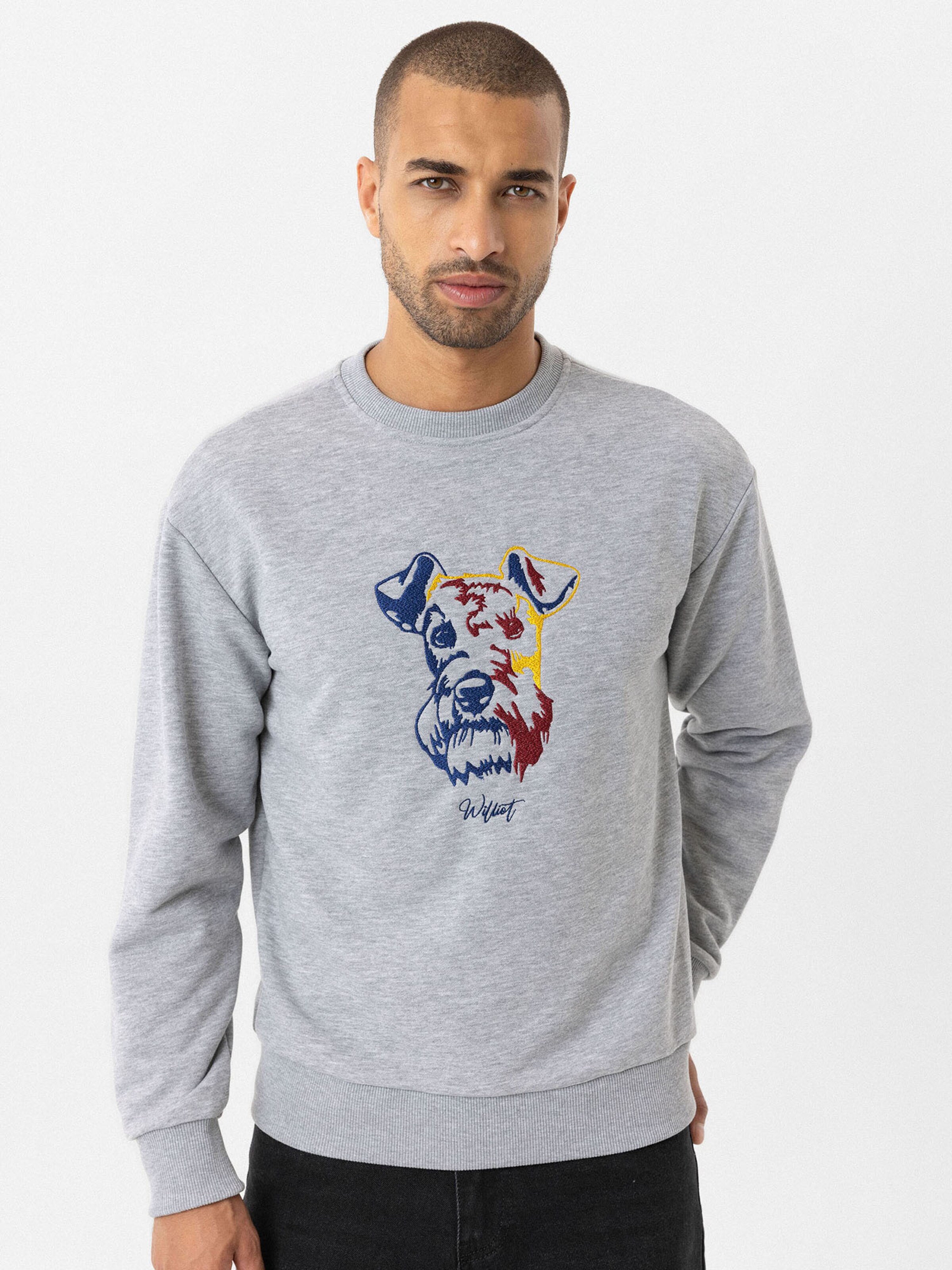 Williot Μπλούζα φούτερ σε γκρι