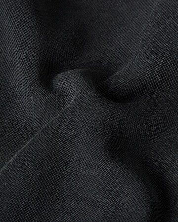 G-STAR Sweater - 'Sunfaded Applique Loose Sweater' in Schwarz