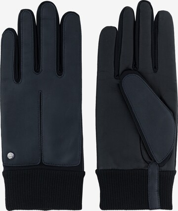 Roeckl Full Finger Gloves in Blue: front