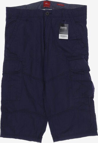 s.Oliver Shorts in 33 in Blue: front
