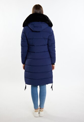 MYMO Wintermantel in Blauw