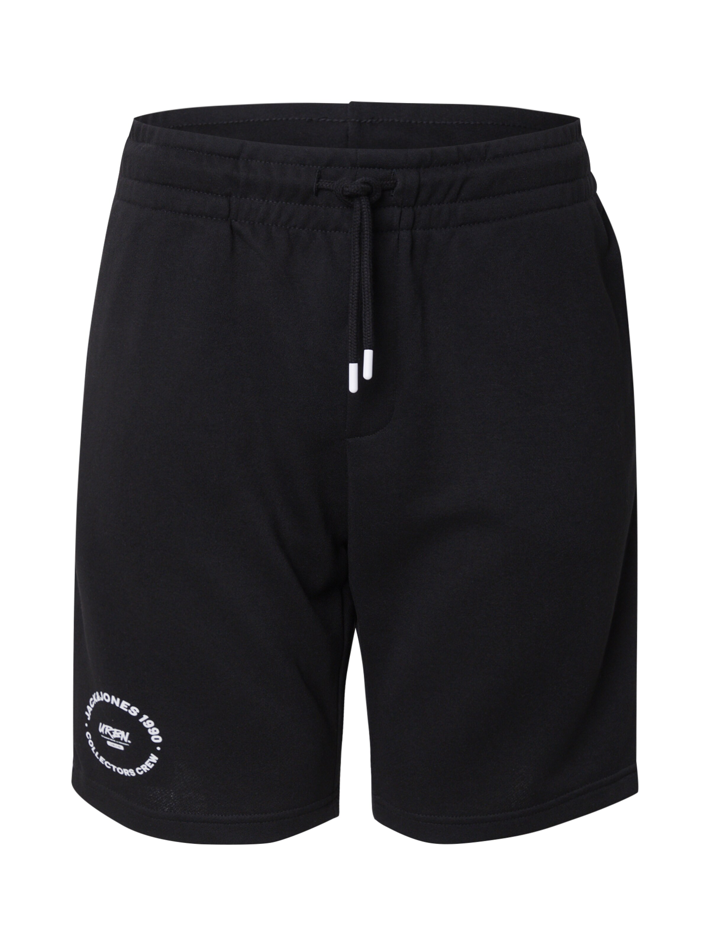 JACK & JONES Normální Kalhoty 'JPSTGORDON SIMON' – černá: přední strana