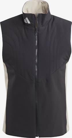 Veste de sport ADIDAS PERFORMANCE en noir : devant