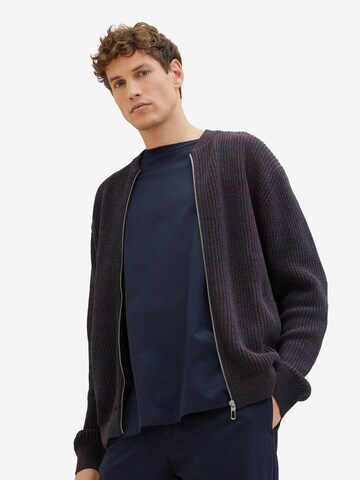 TOM TAILOR Knit Cardigan in Blue