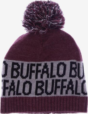 Buffalo London Hat & Cap in One size in Red: front
