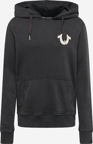 True Religion Sweatshirt in Schwarz: predná strana