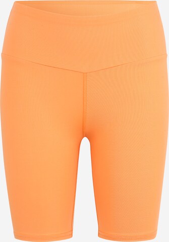 Hey Honey Skinny Sportsbukser i orange: forside