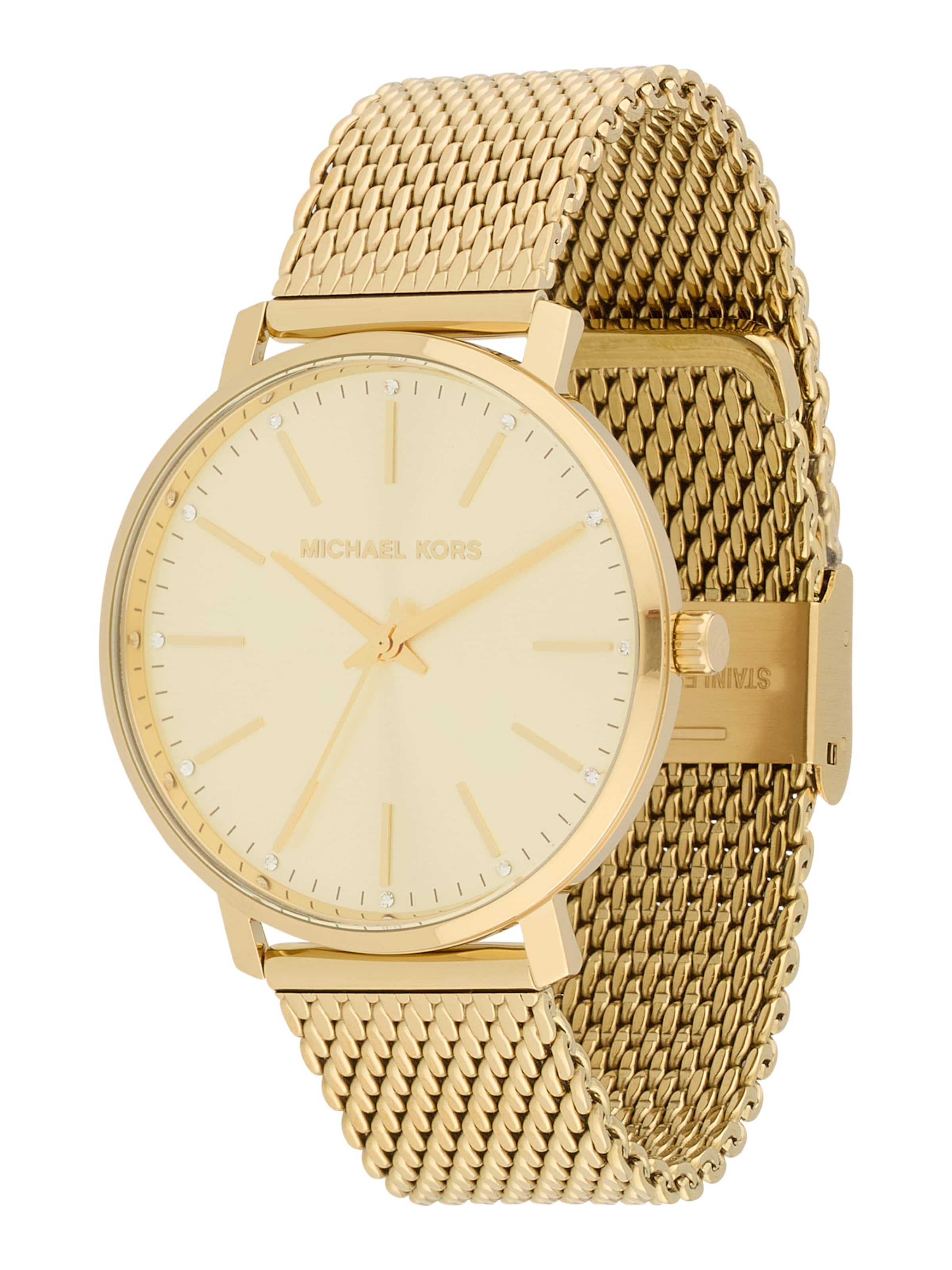 auksinė MICHAEL Michael Kors Analoginis (įprasto dizaino) laikrodis 'PYPER': priekis