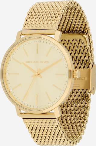 Ceas analogic 'PYPER' de la MICHAEL Michael Kors pe auriu: față