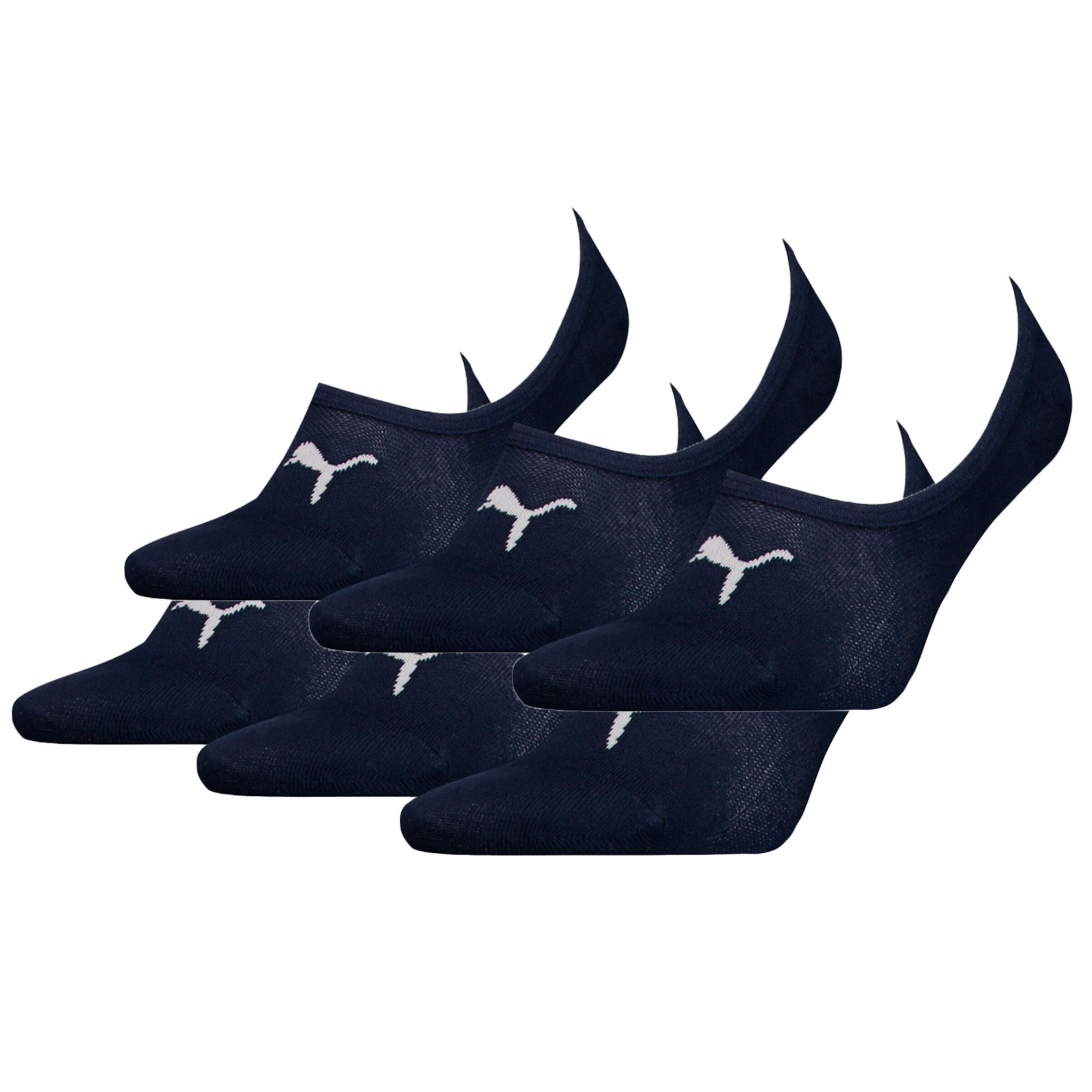 PUMA - Calcetines deportivos en azul: frente