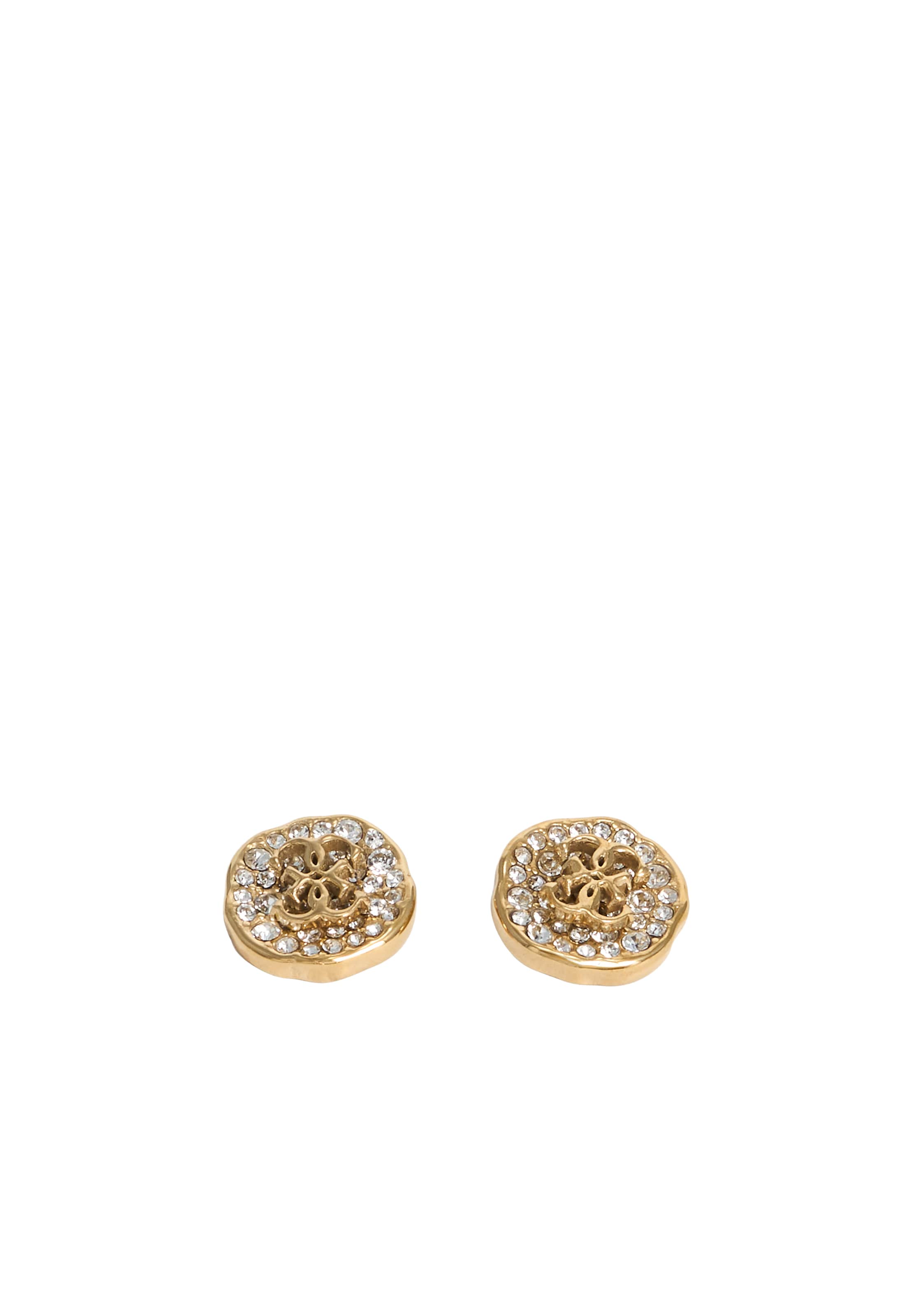Orecchini 'MORNING GRACE' di GUESS in oro: frontale