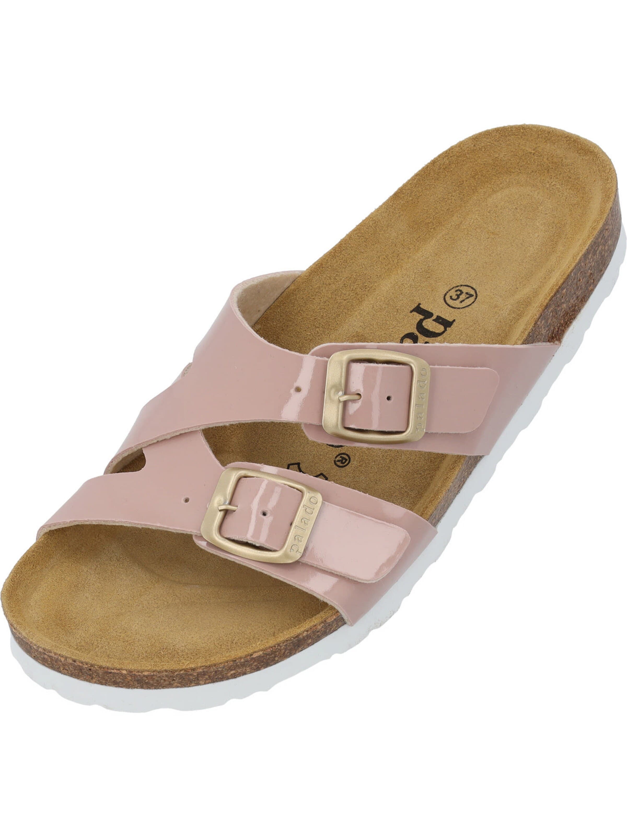 Palado Mules 'Palado Arrila' in Pink: front