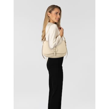 Coccinelle Crossbody Bag in Beige: front