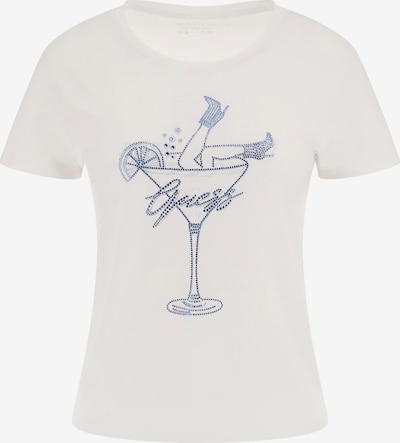 GUESS Majica 'Tini Boots Bling' u plava / bijela, Pregled proizvoda