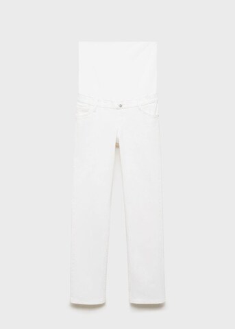 MANGO Regular Jeans 'Straimum' in White