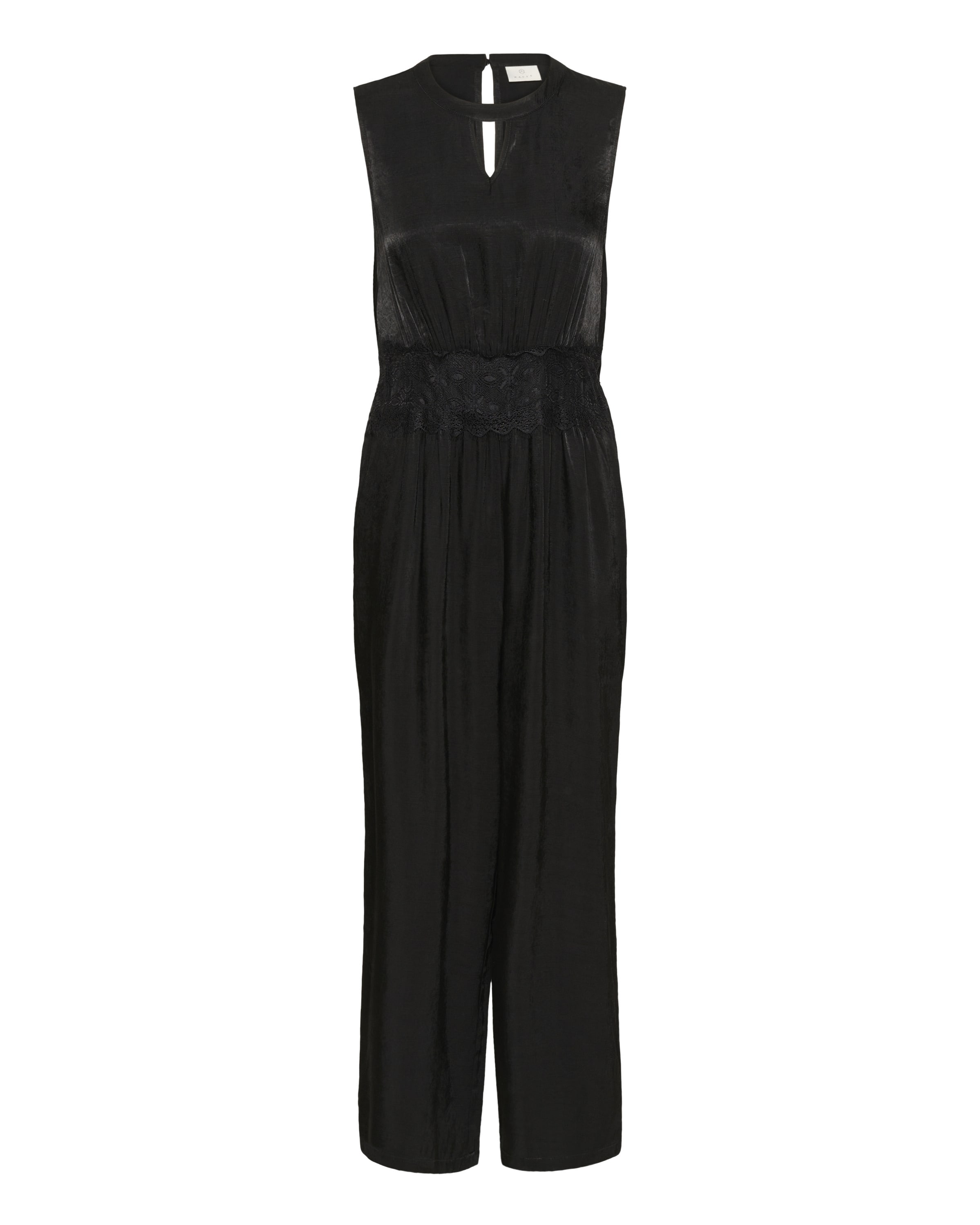 Kaffe Jumpsuit 'Adelaide' in Zwart: voorkant
