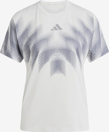 ADIDAS PERFORMANCE - Camiseta funcional 'Adizero Aspyre' en gris: frente