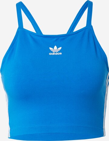 Top 'Adicolor' di ADIDAS ORIGINALS in blu: frontale