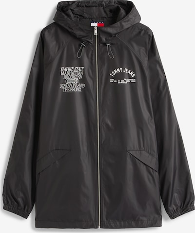 Tommy Jeans Välikausitakki värissä musta / offwhite, Tuotenäkymä